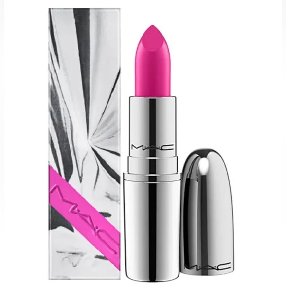 MAC Shiny Pretty Things Lipstick - Both Cheeks - Limited Edition - NIB - Picture 1 of 5